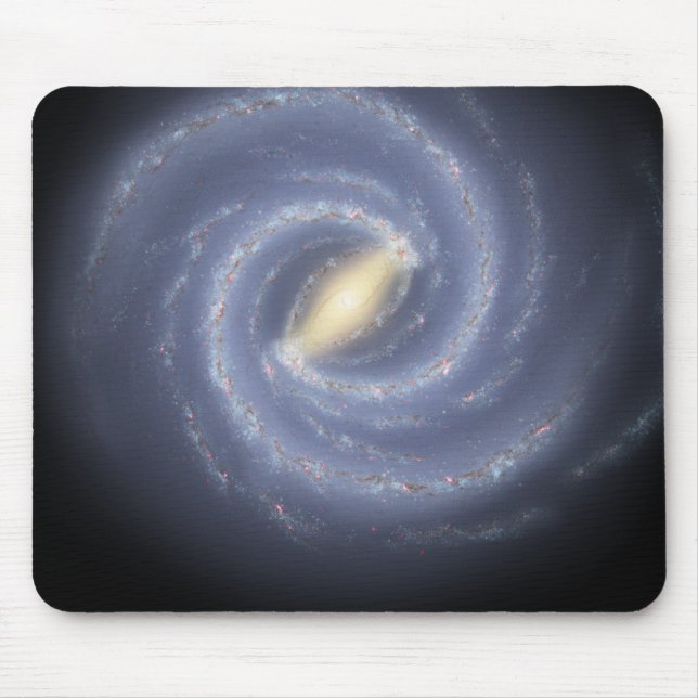 The Milky Way Galaxy Mouse Pad (Front)