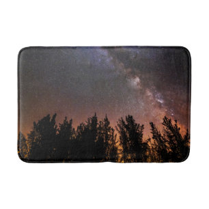 The Milky Way   Rose Valley, California Bath Mat