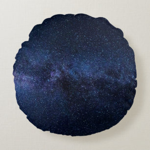 The Milky Way Round Pillow