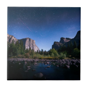The Milky Way   Yosemite National Park Tile