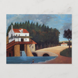 The Mill by Henri Rousseau Postcard