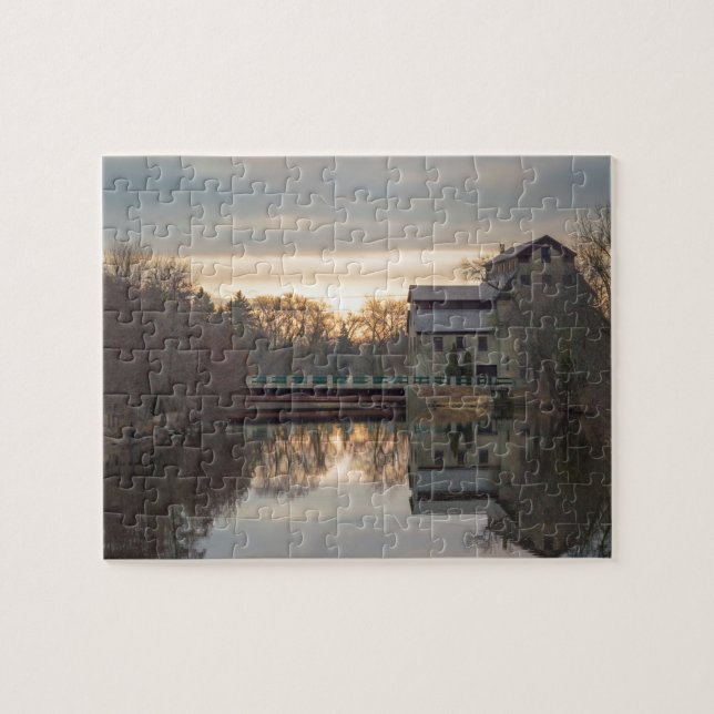 The Mill in Cedarburg Jigsaw Puzzle (Horizontal)