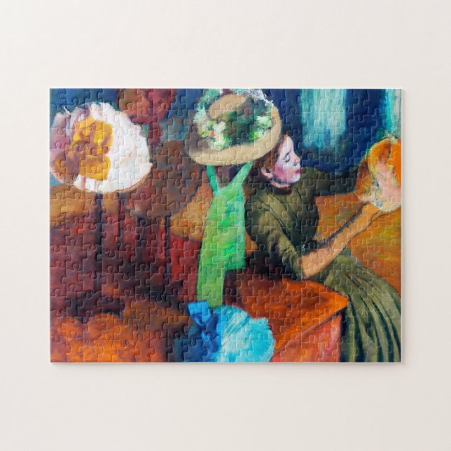 The Millinery Shop, Edgar Degas Jigsaw Puzzle (Horizontal)