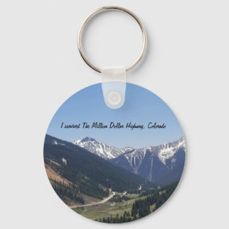 The Million Dollar Highway, Colorado Keychain