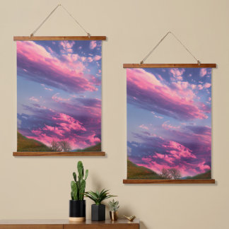 The Million Shades of Pink Hanging Tapestry