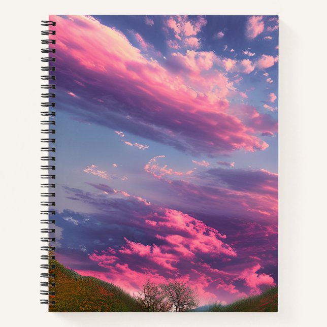 The Million Shades of Pink Notebook (Front)