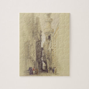 The Minaret of the Mosque of El Rhamree, Cairo, fr Jigsaw Puzzle