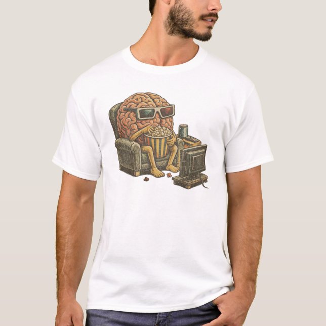 The Mind Entertained T-Shirt (Front)