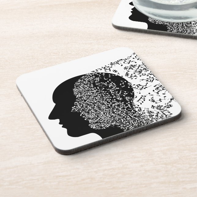 The Mind of Music Coaster (Left Side)