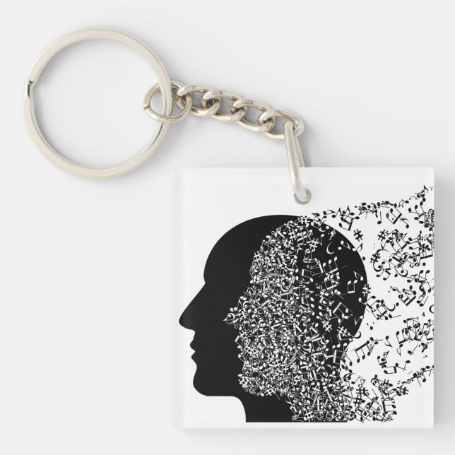 The Mind of Music Keychain (Front)