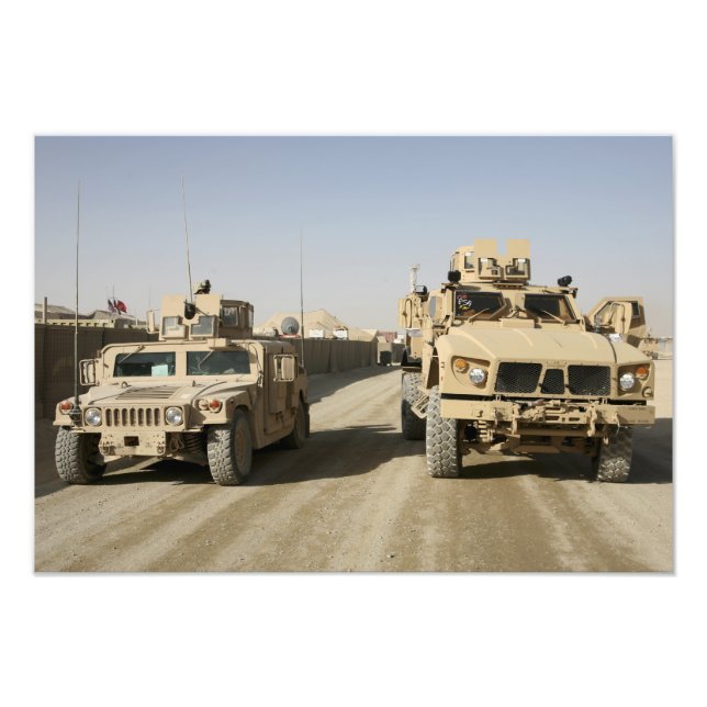 The Mine Resistant Ambush Protected Photo Print (Front)