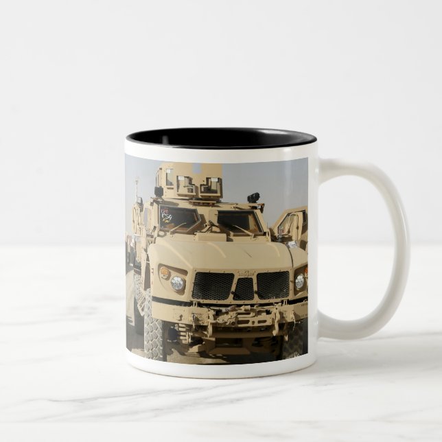 The Mine Resistant Ambush Protected Two-Tone Coffee Mug (Right)