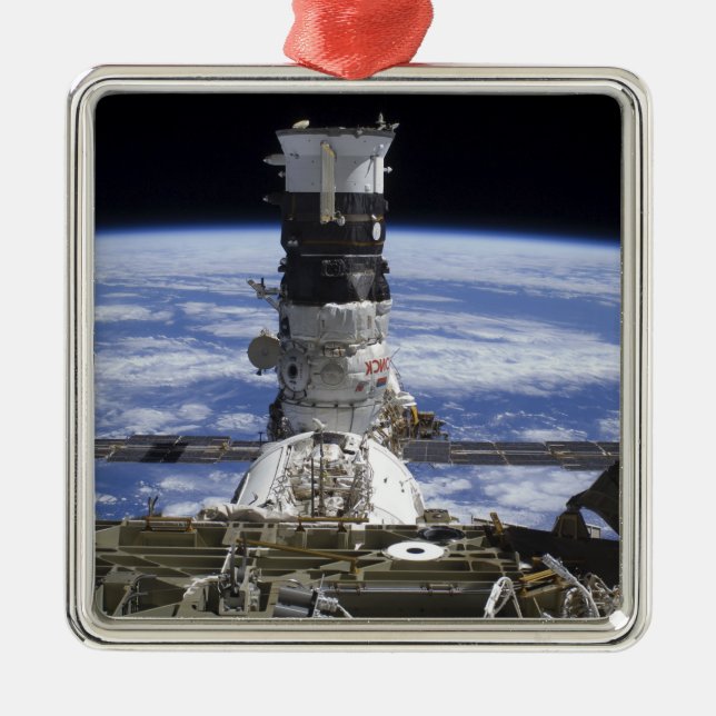 The Mini Research Module 2 Metal Ornament (Front)