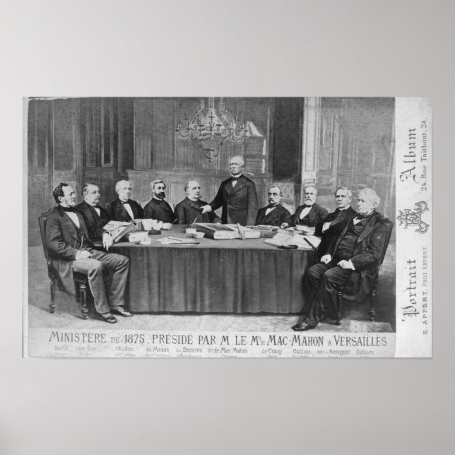The Ministry Presided Over Poster (Front)