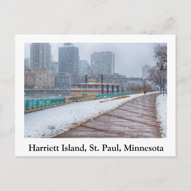 The Minnesota Centennial Showboat Postcard (Front)