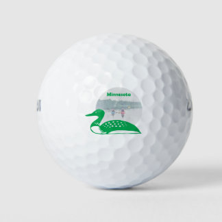 The Minnesota state bird, the loon! Golf Balls