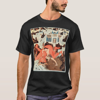 The Minotaur Defeated - Edmund Dulac Tanglewood T-Shirt