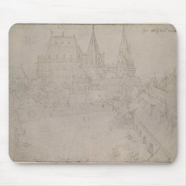 The Minster at Aachen, 1520 Mouse Pad (Front)