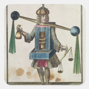 The Minter's Costume Square Sticker