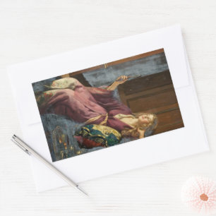 The Minx (by John Collier) Sticker