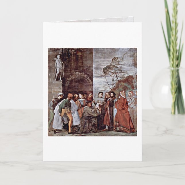 The Miracle By Titian Card (Front)