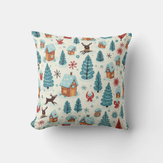 The Miracle of Christmas 더 미러컬 어브 크리스머스 Throw Pillow