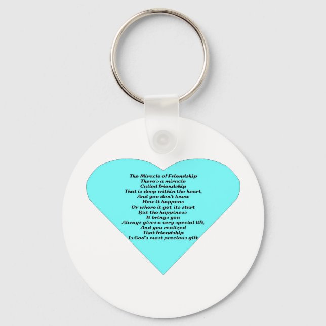 The Miracle of Friendship Keychain (Front)