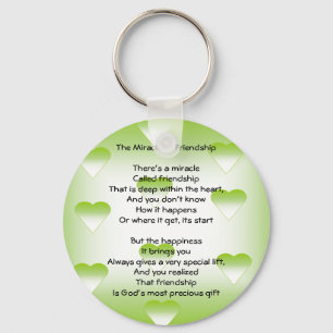 The Miracle of Friendship Keychain