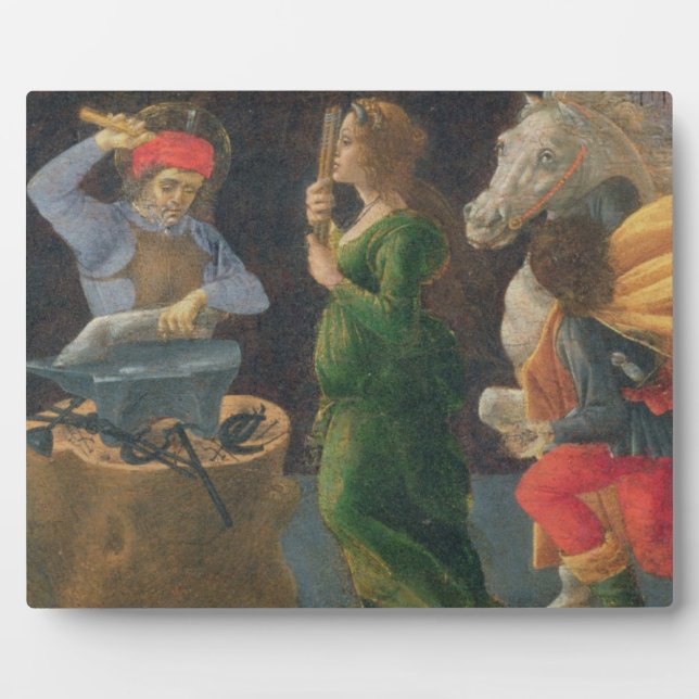 The Miracle of St. Eligius, predella panel from th Plaque (Front)