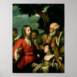 The Miracle of the Loaves and Fishes, c.1630 Poster