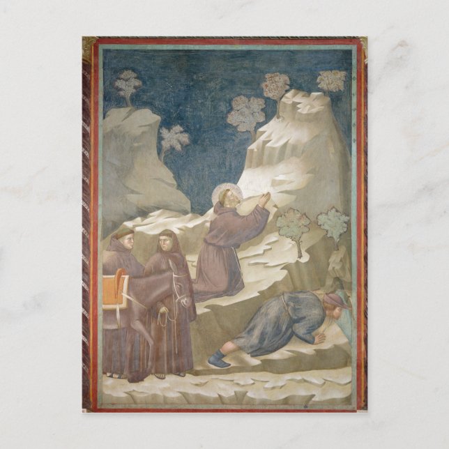 The Miracle of the Spring, 1297-99 Postcard (Front)