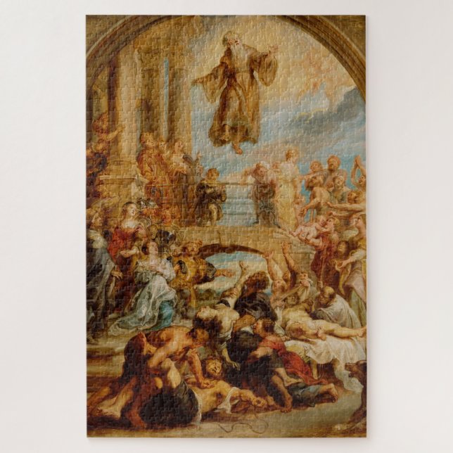 The Miracles of Saint Francis of Paola Rubens Jigsaw Puzzle (Vertical)