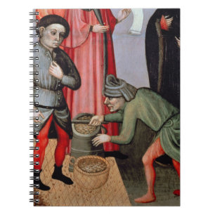 The Miraculous Multiplication of the Grain, detail Notebook