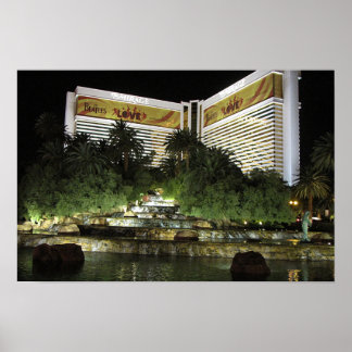The Mirage, Las Vegas Poster