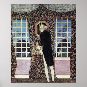 The Mirror by Kay Nielsen Poster