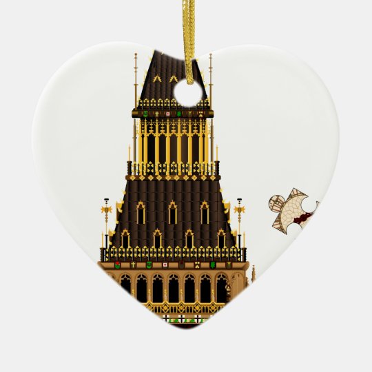 The Missing Piece Ceramic Ornament