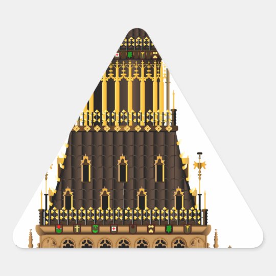 The Missing Piece Triangle Sticker