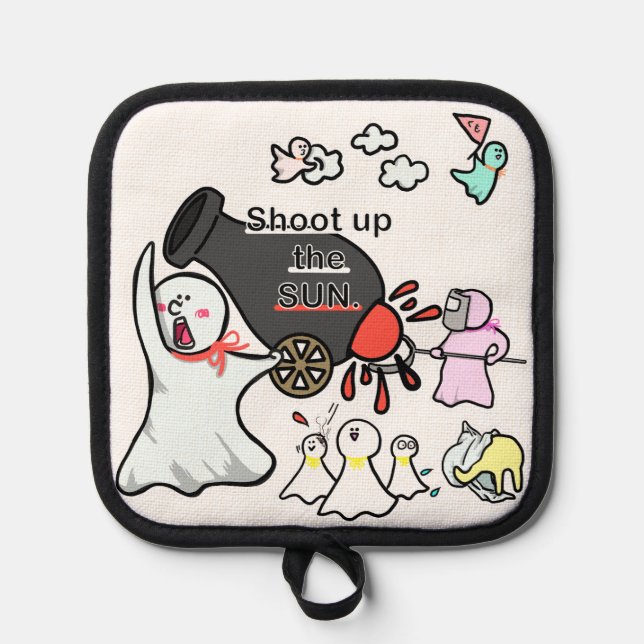 The Mission Party Pan Pot Holder (Front)