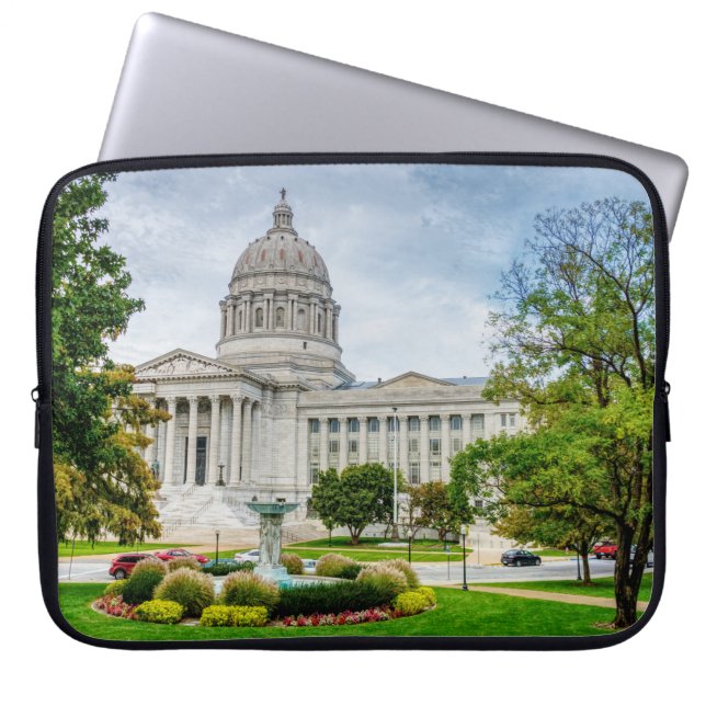 The Missouri Capitol Laptop Sleeve (Front)