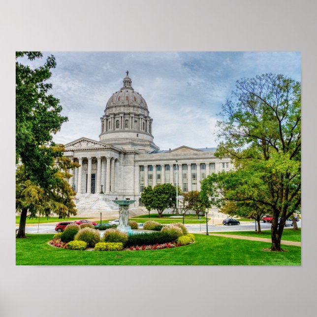 The Missouri Capitol Poster (Front)