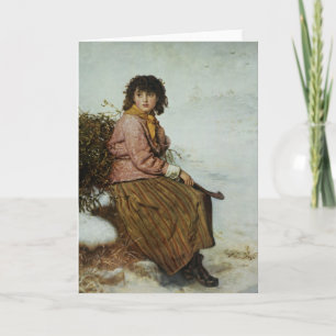 The Mistletoe Gatherer, 1894 Card