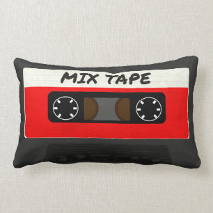 The Mix Tape Lumbar Pillow