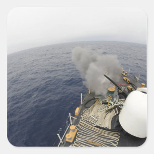 The MK-75 76mm cannon Square Sticker