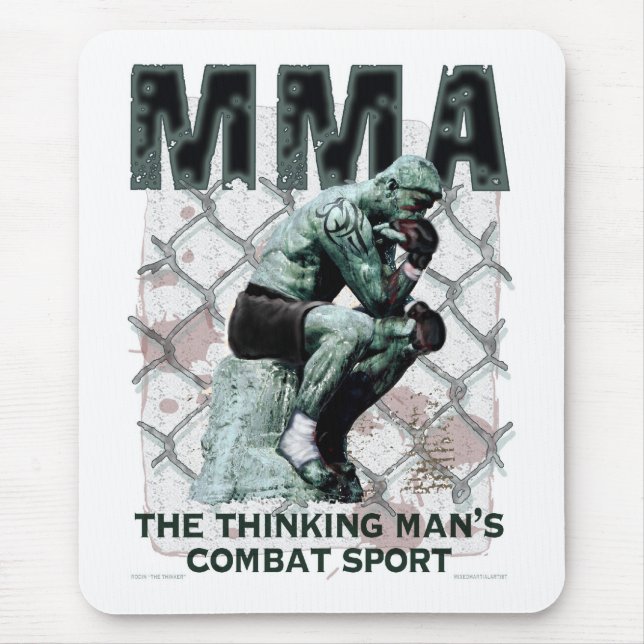 The MMA Thinker Mouse Pad (Front)