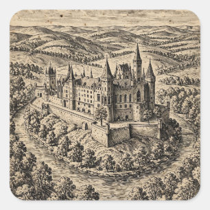 The Moated Crown Sticker