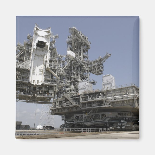 The mobile launcher platform is being moved magnet (Front)