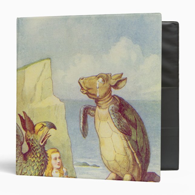 The Mock Turtle and the Gryphon Binder (Front/Inside)