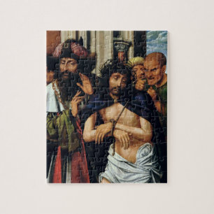 The Mocking of Christ (oil on panel) (see 165461 f Jigsaw Puzzle