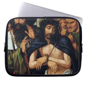 The Mocking of Christ (oil on panel) (see 165461 f Laptop Sleeve