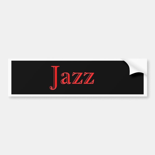 The Modern Jazz Trio Bumper Sticker (Front)
